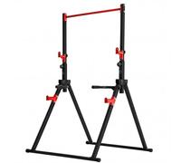 FLAVORA Centra Pull Up Bar, Pull Up Station, Dip Bars Free Standing in Black | Size: 0-12 m FLAVORA Black 0-12 m
