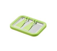 FLAVORA Green Instant Freeze Tray Rolled Ice Cream Maker Kit | Size: 0.6m2 FLAVORA Green 0.6m2