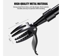 FLAVORA Long Handled Steel Claw Weed Puller Tool in Black | Size: 100g FLAVORA Black 100g