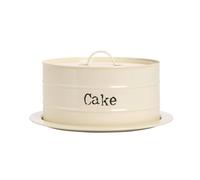 FLAVORA Metal Kitchen Cake Tin - Cream | Size: 100 cm x 15 cm FLAVORA Cream 100 cm x 15 cm