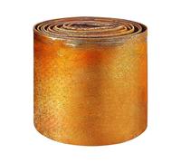 FLAVORA Pre Rusted Flexible Metal Garden Border Lawn Edging in Brown | Size: 0.6m2 FLAVORA Brown 0.6m2