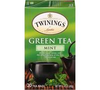 Flavored Green Tea, Mint, 20 Tea Bags, 1.41 oz (40 g), Twinings