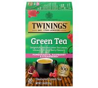 Flavored Green Tea, Pomegranate, Raspberry & Strawberry, 20 Tea Bags, 1.06 oz (30 g), Twinings