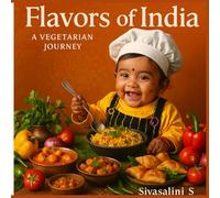 Flavors of India: A Vegetarian Journey: Authentic Indian vegetarian recipes for every kitchen. A celebration of spices, tradition, and wholesome flavors. (Cooking Books)
