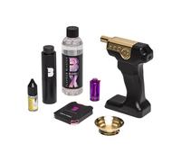 Flavour Blaster New Mini 2 Cocktail Gun Kit | Smoking Cocktail Machine with Aroma and Bubbles | Smoke Bubble Gun for Elevating Drinks & Food with flavour-Rich Clouds | Cocktail Gift Sets | Black