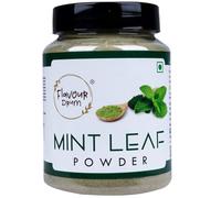 Flavour Drum Dehydrated Mint Leaf Powder Pure & Mint Powder Natural Ground Dry Mint Powder Extracted from Fresh Mint Leaves Vegetable Powder Seasoning Best for Cooking, Baking & More