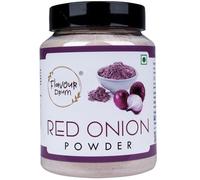 Flavour Drum Dehydrated Red Onion Powder Pure & Red Onion Powder Natural Ground Onion Powder Extracted from Red Onion Vegetable Powder Seasoning Best for Cooking, Baking & More