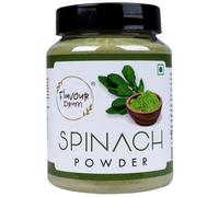 Flavour Drum Dehydrated Spinach Powder Pure & Spinach Powder Natural Ground Pure Spinach Powder Extracted from Natural Spinach Vegetable Powder Seasoning Best for Cooking, Baking & More