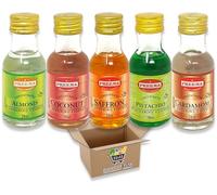 Flavour Essence 28ml | Pistachio, Almond, Coconut, Saffron, Cardamom 1pcs Each (5x28ml) Grocery King