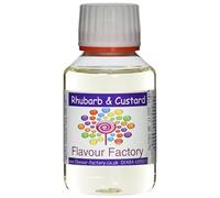 Flavour Factory Intense Food Flavouring, Rhubarb and Custard, 100 ml
