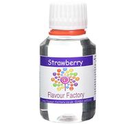 Flavour Factory Intense Food Flavouring, Strawberry, 100 ml