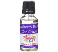 Flavour Factory Raspberry Ripple Ice Cream Extra Strong Concentrates 85.5 ml (Pack of 3 x 28.5ml)