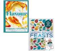 Flavour & Feasts 2 Books Collection Set By Sabrina Ghayour and Journal Included