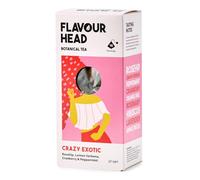 Flavour Head Crazy Exotic I Rosehip, Lemon Verbena, Cranberry & Peppermint Tea I 15 Tea Bags