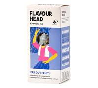 Flavour Head Far Out Fruits I Elderberry, Branble Leaves, Lemiongrass & Mallow Flower Tea I 15 Tea Bags, 37.5g