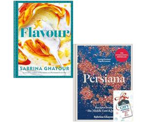 Flavour & Persiana Recipes from the Middle East & Beyond 2 Books Collection Set By Sabrina Ghayour and Journal Included