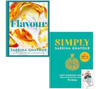 Flavour & Simply 2 Books Collection Set By Sabrina Ghayour and Journal included