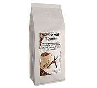 Flavoured / Flavored Coffee / Coffee with flavour as gift vanilla, 1000 g fresh roasted by us milled