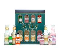 Flavoured Gin Gift Set Premium 4x5cl Gordons Pink Edinburgh Rhubarb and Gi