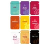 Flavoured Inner Filter Packs,Anxiety Breathing Necklace Accessory,Matching with Breathing Resistance Necklace,Replaceable Air Breathlace Filter,Stress Anxiety Relief for Adults(Nine Flavors Mixed)
