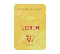 Flavoured Inner Filter Packs: Calm Breathlace/Breathing Necklace with Filter Accessory, Resistance Filter for Mindfulness Support for Adults at Work, Travel, and Relaxation (Lemon)