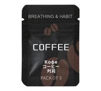 Flavoured Inner Filter Packs: Calm Breathlace/Breathing Necklace with Filter Accessory, Resistance Filter for Mindfulness Support for Adults at Work, Travel, and Relaxation (Coffee)