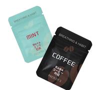 Flavoured Inner Filter Packs:Coffee & Mint Flavoured Air Breathlace Filter Natural Essential Oil Breath Quitgo Breathing Filter(Coffee&Mint)
