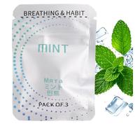 Flavoured Inner Filter Packs Mint Flavoured Air Breathlace Filter Natural Essential Oil Breath Filter