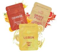 Flavoured Inner Filter Packs: Orange Grapefruit Lemon Flavoured Air Breathlace Filter Natural Essential Oil Breath Breathing Filter