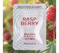 Flavoured Inner Filter Packs:Raspberry Flavoured Air Breathlace Filter Natural Essential Oil Breath Filter