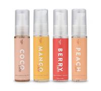 Flavoured Lubricant Set (4 Pack), 4 Flavoured Lube Pack, Edible Lubricant Kit with Strawberry, Peach, Chocolate & Mango Lube