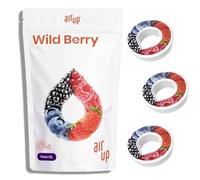 Flavoured Water Bottle Pods/Various Colour Available/BPA Free/0 Calories/Tristan - Hot Pink, Charcoal Grey etc. Replacement Pod for bottle, Kola, Lemon pods etc (Wild berry)