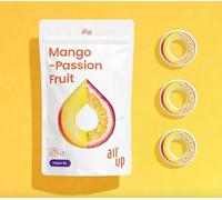 Flavoured Water Bottle Pods/Various Colour Available/BPA Free/0 Calories/Tristan - Hot Pink, Charcoal Grey etc. Replacement Pod for bottle, Kola, Lemon pods etc (Mango passion fruit)