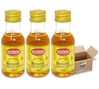 Flavouring Essence For 28ml | Pack Of 3 - Pack Of 6 - Pack Of 12 | For Cakes, Cookies, Boiled Sweets, Creams Grocery King (Banana Essence 28ml - Pack Of 3)