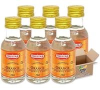 Flavouring Essence For 28ml | Pack Of 3 - Pack Of 6 - Pack Of 12 | For Cakes, Cookies, Boiled Sweets, Creams Grocery King (Orange Essence 28ml - Pack Of 6)