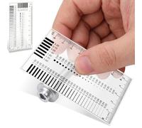 Flaw Detection Film Ruler for Precision Line Width and Spot Inspection