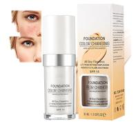 Flawless Discoloration Foundation - Full-Day Coverage. Moisturizing & Non-Porous for Mature Skin. Long-Lasting & Waterproof Liquid Makeup (1pcs, 30ml)