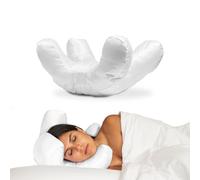 Flawless Face Pillow + Free White Satin Pillowcase! Beauty Sleep, Anti Wrinkles-Aging, Back Sleeping