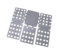 Flawless Fold Clothes Folder - Easy & Fast T-Shirt Folding Board, Professional Laundry Folder for Shirts, Pants, Sweaters, Clothes Storage Organizer, for Adult or Kids (Gray,Adult)