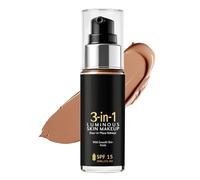 Flawless Matte Base - Full Coverage Concealer | Lightweight Liquid Makeup, Long Wear Face Cream, Breathable Skin Tint, Smoothing Beauty Blend, Waterproof Cosmetic for Women Daily Party Use