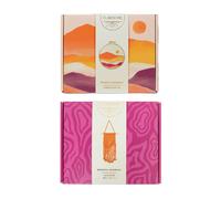 Flawsome Abstract Sunset Embroidery Kit & Macrame Wall Hanging Craft Kit Portico Designs Ltd Multi One Size