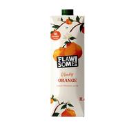 Flawsome! Orange 6x1l - Cold-Pressed - No Added Sugar - 100% Natural and Pure with No Sweeteners - Craft Vegan Not from Concentrate