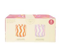 Portico Designs Flawsome Set Of 2 Scented Candles