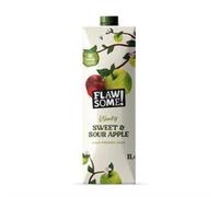 Flawsome! Sweet & Sour Apple Cold-Pressed Juice Carton 1l