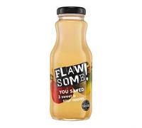 Flawsome! Sweet & Sour Apple cold-pressed juice glass 250ml