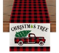 Flax Holiday Table for runner 33x229cm Festive Print Flax Holiday(G)