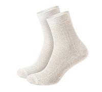 FlaxSox Special Thin Breathable Organic Linen Socks for Men, Pack of 5 (9-11)