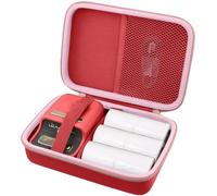Flaxune Hard Case for Niimbot B21/B21 Pro/B1/B1 Pro Label Printer(Red)