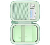 Flaxune Hard Travel Carrying Case for Liene 2x3” Photo Printer (Green)