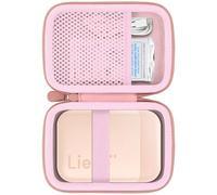 Flaxune Hard Travel Carrying Case for Liene 2x3” Photo Printer (Pink)